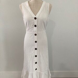 Women’s Monteau Los Angeles White Size Small Dress